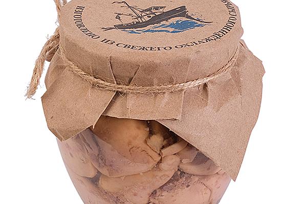  Печень трески "Мурманск" натуральная из свежего охлажденного сырья 500 г в интернет-магазине продуктов с Преображенского рынка Apeti.ru