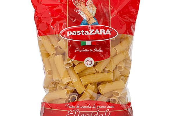  Макаронные изделия Pasta Zara трубочки витые №45 500 г в интернет-магазине продуктов с Преображенского рынка Apeti.ru