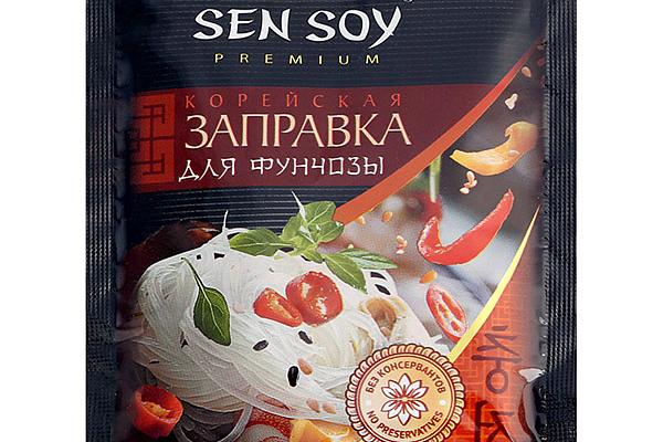  Соус заправка Sen Soy для фунчозы корейская 80 г в интернет-магазине продуктов с Преображенского рынка Apeti.ru