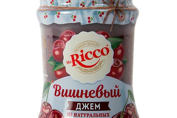  Джем Ricco вишневый 310 г в интернет-магазине продуктов с Преображенского рынка Apeti.ru
