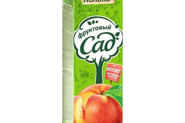  Сок Фруктовый Сад персик яблоко 0,95 л в интернет-магазине продуктов с Преображенского рынка Apeti.ru