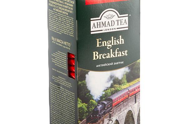  Чай черный Ahmad Tea English Breakfast 25 пак в интернет-магазине продуктов с Преображенского рынка Apeti.ru