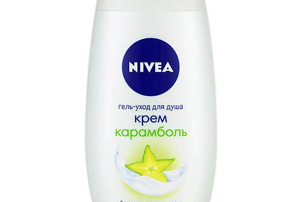 Гель для душа Nivea крем карамболь 250 мл в интернет-магазине продуктов с Преображенского рынка Apeti.ru
