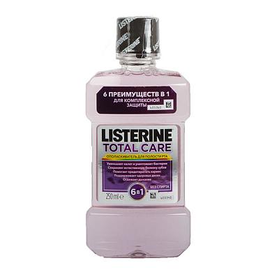  Ополаскиватель для полости рта Listerin Total Care 250 мл в интернет-магазине свежих фермерских продуктов Apeti.ru
