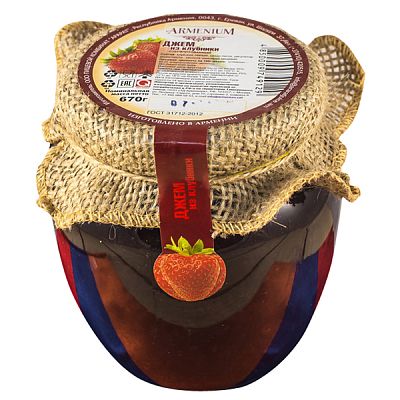 Джем Armenium из клубники 670 г