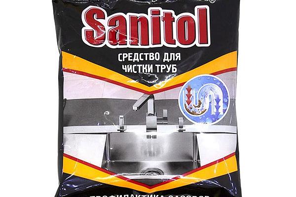  Средство для чистки труб Sanitol 90 г в интернет-магазине продуктов с Преображенского рынка Apeti.ru