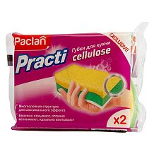 Губки для посуды Paclan Practi Cellulose 2 шт