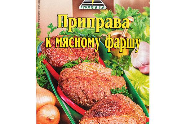  Приправа CYKORIA S.A. к мясному фаршу 30 г в интернет-магазине продуктов с Преображенского рынка Apeti.ru