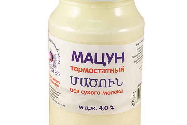  Мацун термостатный 4% 1 кг в интернет-магазине продуктов с Преображенского рынка Apeti.ru