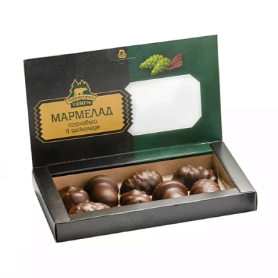  Мармелад сосновый в шоколаде 140г в интернет-магазине свежих фермерских продуктов Apeti.ru