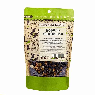 Чай зеленый КамлевЪ Король Мангостин 100 г