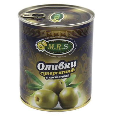  Оливки M.R.S супергигант с косточкой 850 мл в интернет-магазине свежих фермерских продуктов Apeti.ru