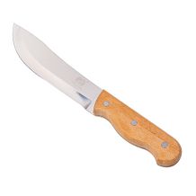 Нож кухонный разделочный с деревянной ручкой 1 шт