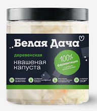 Салат Белая дача Капуста квашеная деревенская  400 г