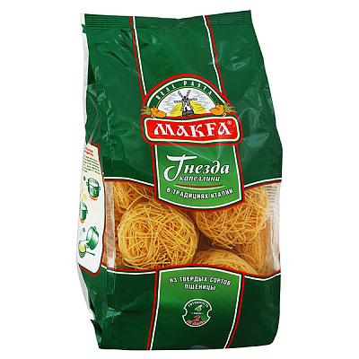  Макаронные изделия Makfa гнезда капеллини 450 г в интернет-магазине свежих фермерских продуктов Apeti.ru