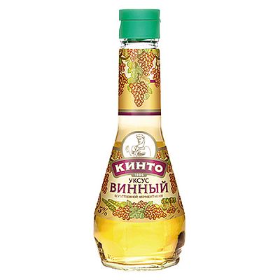 Уксус винный "Кинто" из белого вина 250 г