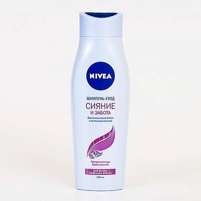 Шампунь Nivea сияние и забота 400 мл