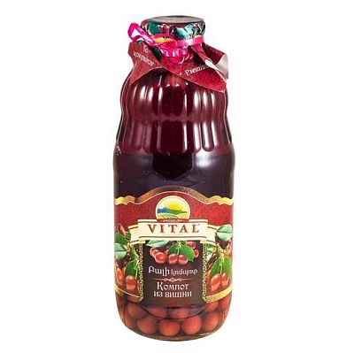 Компот Vital из вишни 1 л