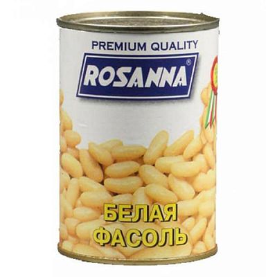 Фасоль Rosanna белая 400 г