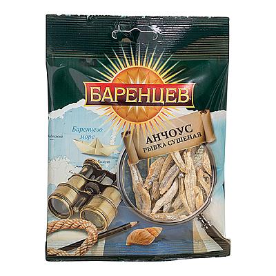 Анчоус «Баренцев» солено-сушеный, 20 г в Apeti.ru Анчоус «Баренцев» солено-сушеный, 20 г в интернет-магазине свежих фермерских продуктов Apeti.ru