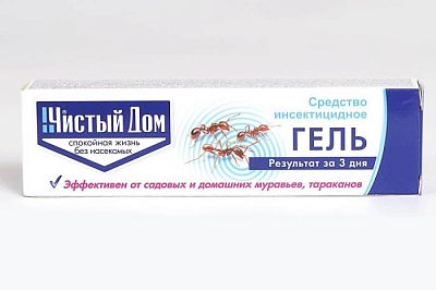 Гель от тараканов и муравьев Чистый Дом 35 мл