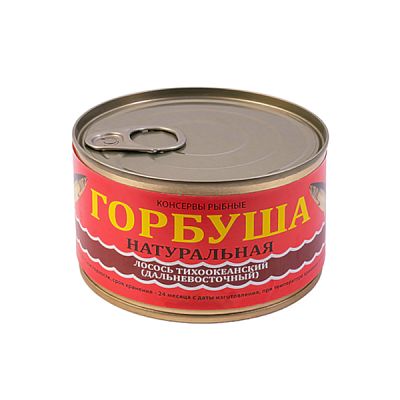 Горбуша натуральная "Норд Фиш" 220 г