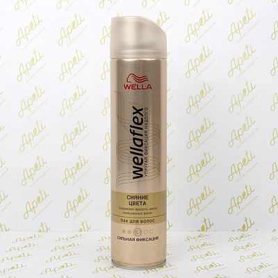 Лак для волос Wellaflex сияние цвета 250 мл