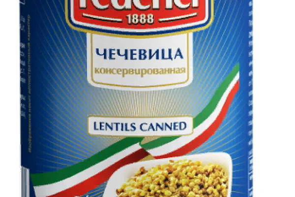  Чечевица Federici консервированная 425 г в интернет-магазине продуктов с Преображенского рынка Apeti.ru
