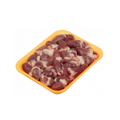 Куриные сердца замороженные (лоток) Каббалкптица