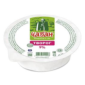  Творог Чабан 9% 450 г БЗМЖ в интернет-магазине продуктов с Преображенского рынка Apeti.ru
