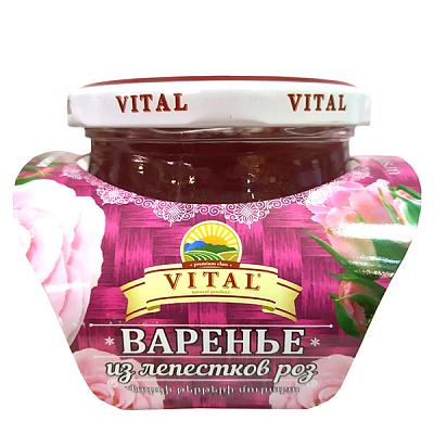  Варенье Vital из лепестков роз 430 г в интернет-магазине свежих фермерских продуктов Apeti.ru