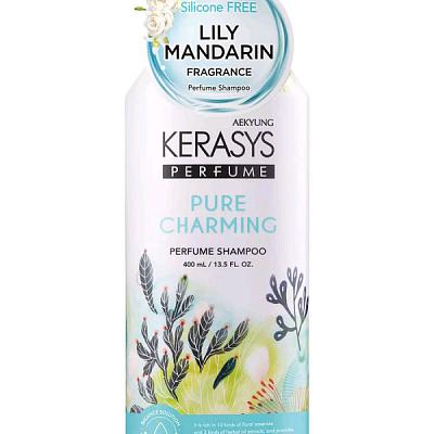 Шампунь Kerasys Parfumed Pure&Charming для волос парфюмированный Шарм 600 мл в Apeti.ru Шампунь Kerasys Parfumed Pure&Charming для волос парфюмированный Шарм 600 мл в интернет-магазине свежих фермерских продуктов Apeti.ru