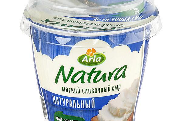  Сыр мягкий Arla Natura сливочный 60% 150 г в интернет-магазине продуктов с Преображенского рынка Apeti.ru