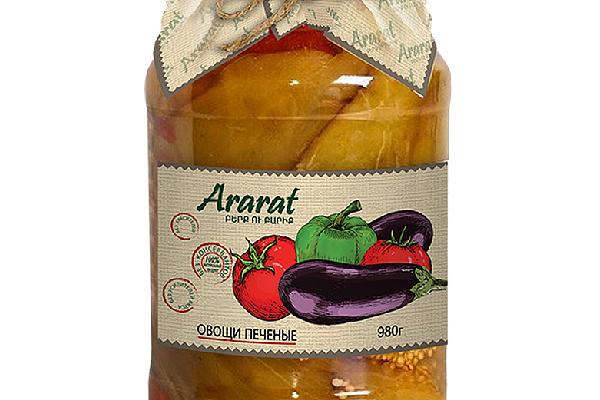 Овощи печеные Ararat  980 г в интернет-магазине продуктов с Преображенского рынка Apeti.ru