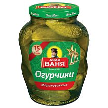 Огурцы маринованные Дядя Ваня 1800 г