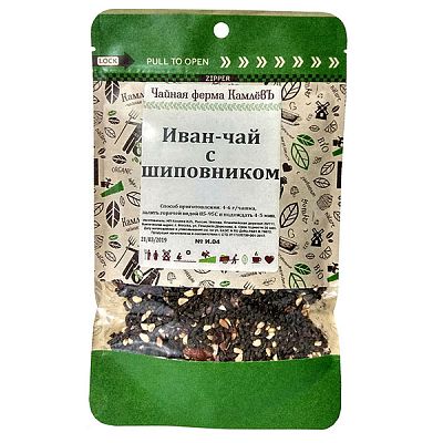 Иван-чай КамлевЪ с шиповником 100 г