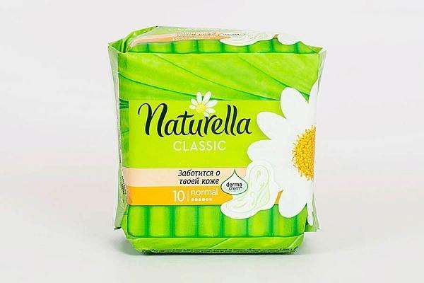  Прокладки гигиенические Naturella Classic Normal 10 шт в интернет-магазине продуктов с Преображенского рынка Apeti.ru