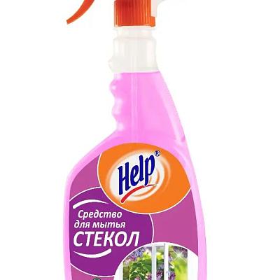  Средство для мытья стекол Help Аромат весны 0,5л (с курком) в интернет-магазине свежих фермерских продуктов Apeti.ru