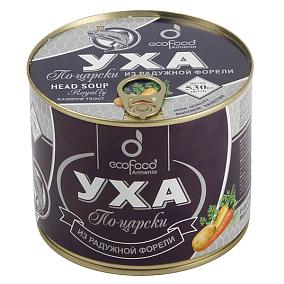 Уха из радужной форели Ecofood по-царски 530 г в интернет-магазине свежих фермерских продуктов Apeti.ru