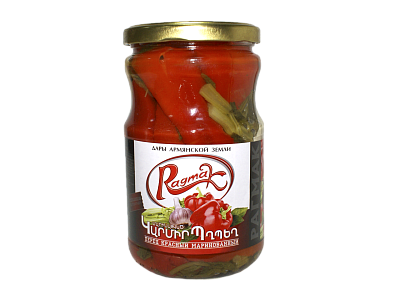 Перец красный Ragmak маринованный 660 г