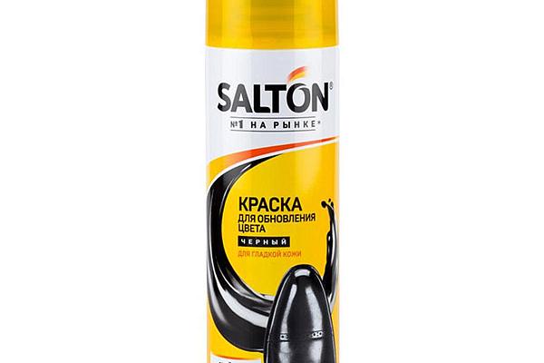  Спрей-краска Salton для обновления цвета гладкой кожи черный 250 мл в интернет-магазине продуктов с Преображенского рынка Apeti.ru