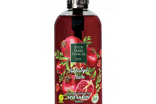  Жидкое мыло EYUP SABRI TUNCER гранат с натуральным оливковым маслом 500 мл в интернет-магазине продуктов с Преображенского рынка Apeti.ru