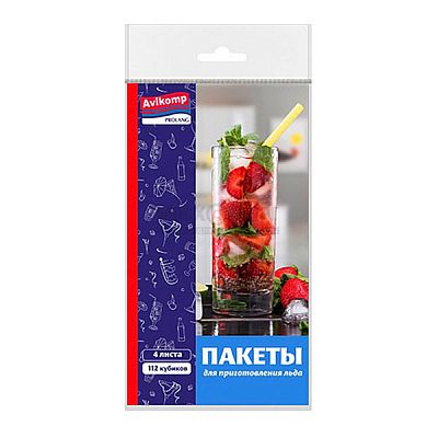 Пакеты для льда Avikomp 18*38 см 4 листа
