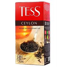 Чай черный Tess Ceylon высокогорный 25 пак