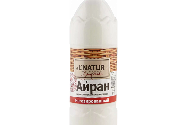  Айран  "eL`NATUR" негазированный 1,7%  БЗМЖ 0,5л в интернет-магазине продуктов с Преображенского рынка Apeti.ru