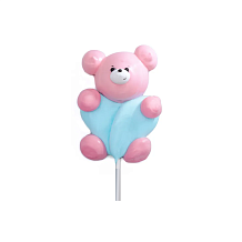 Маршмеллоу SOFI на палочке Мишка с большим сердцем 20 г