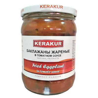 Баклажаны жареные Kerakur в томатном соусе 480 г