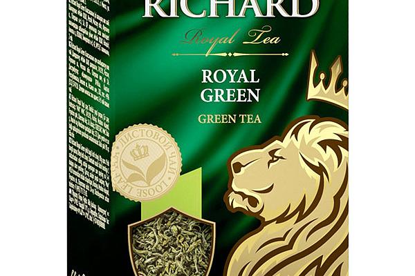  Чай зеленый Richard royal green 90 г в интернет-магазине продуктов с Преображенского рынка Apeti.ru