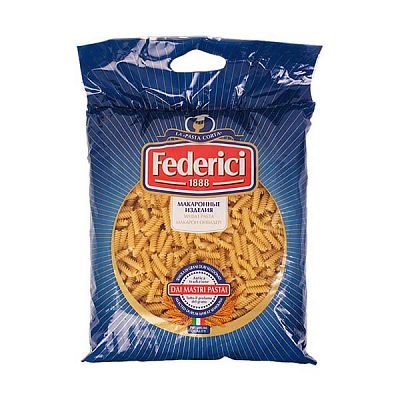 Макаронные изделия Federici Fusilli cпиральки n.042 3 кг