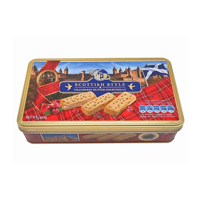  Печенье Shortbread Шотландское с клюквой ж/б 250 г в интернет-магазине свежих фермерских продуктов Apeti.ru